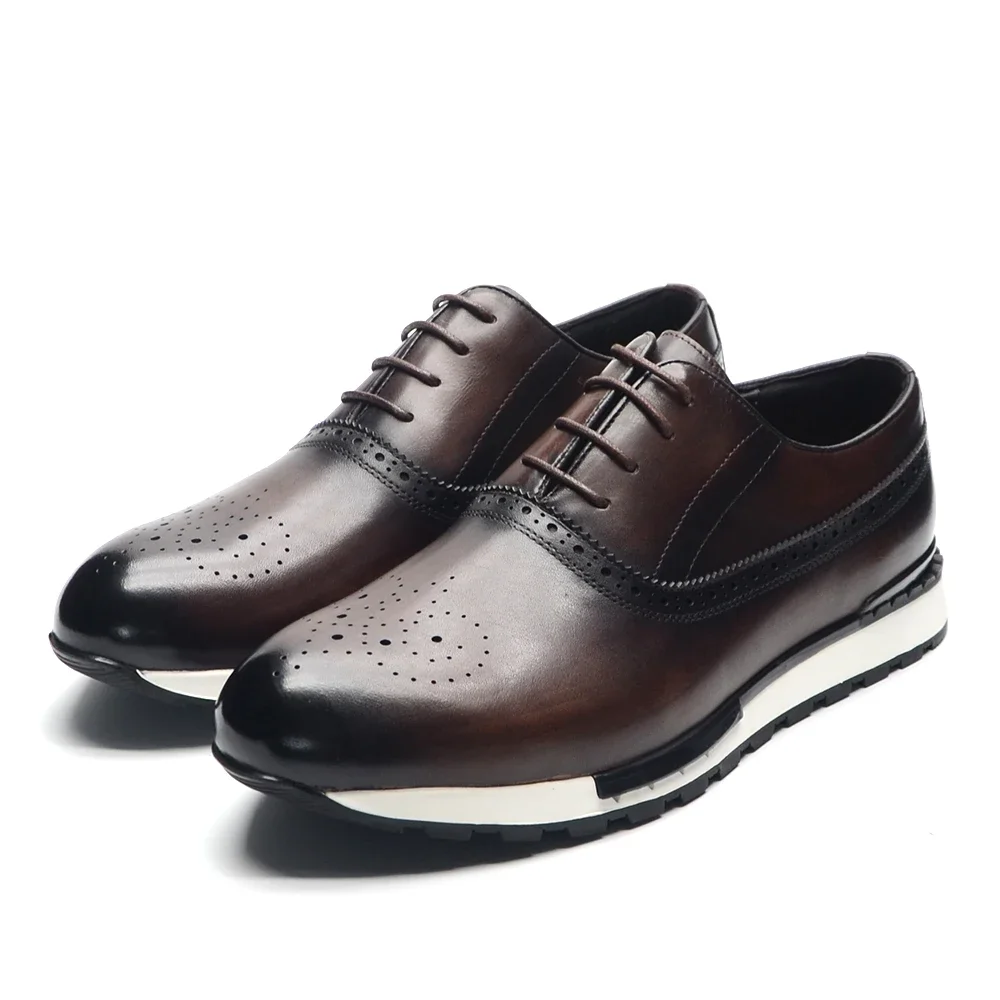 Sports Equipment Brand - 10 Colors Handmade Genuine Leather Oxford