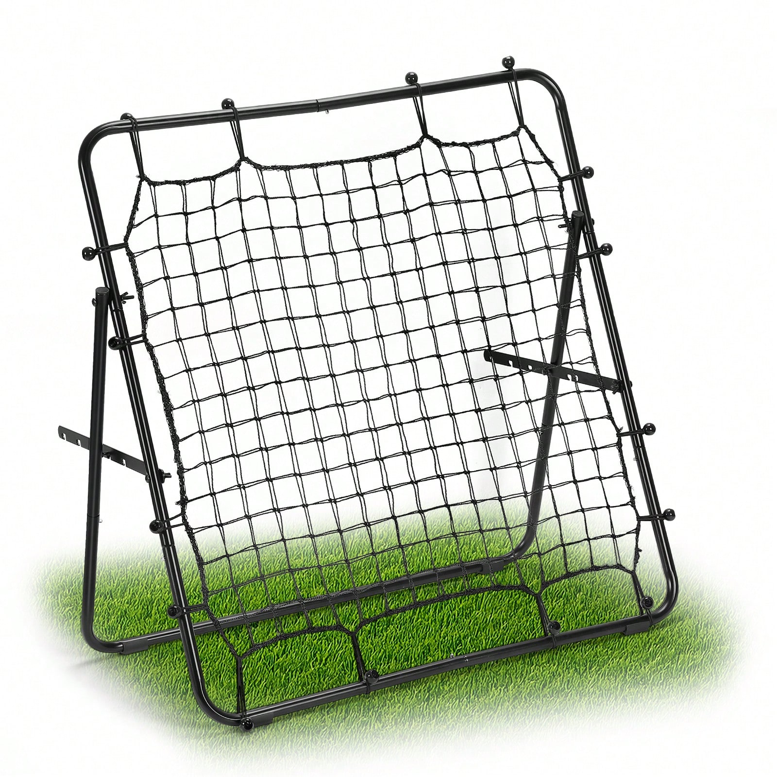 Sports Equipment For Volleyball - Metal Frame Volleyball Baseball Rebounder Net