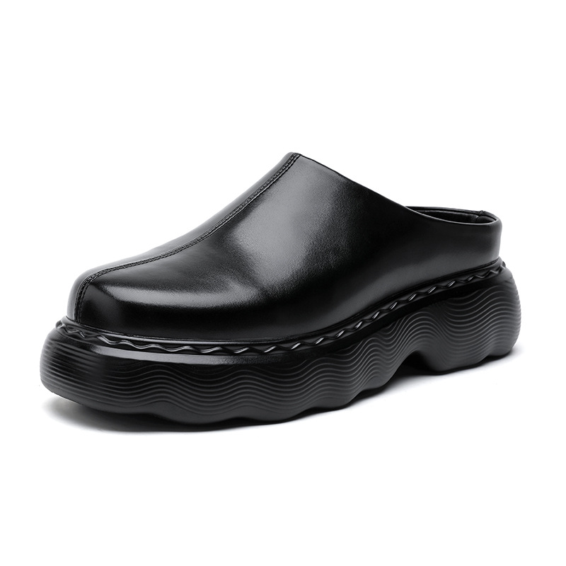 Sports Equipment Brand - mens fashion half shoes slip-on platform