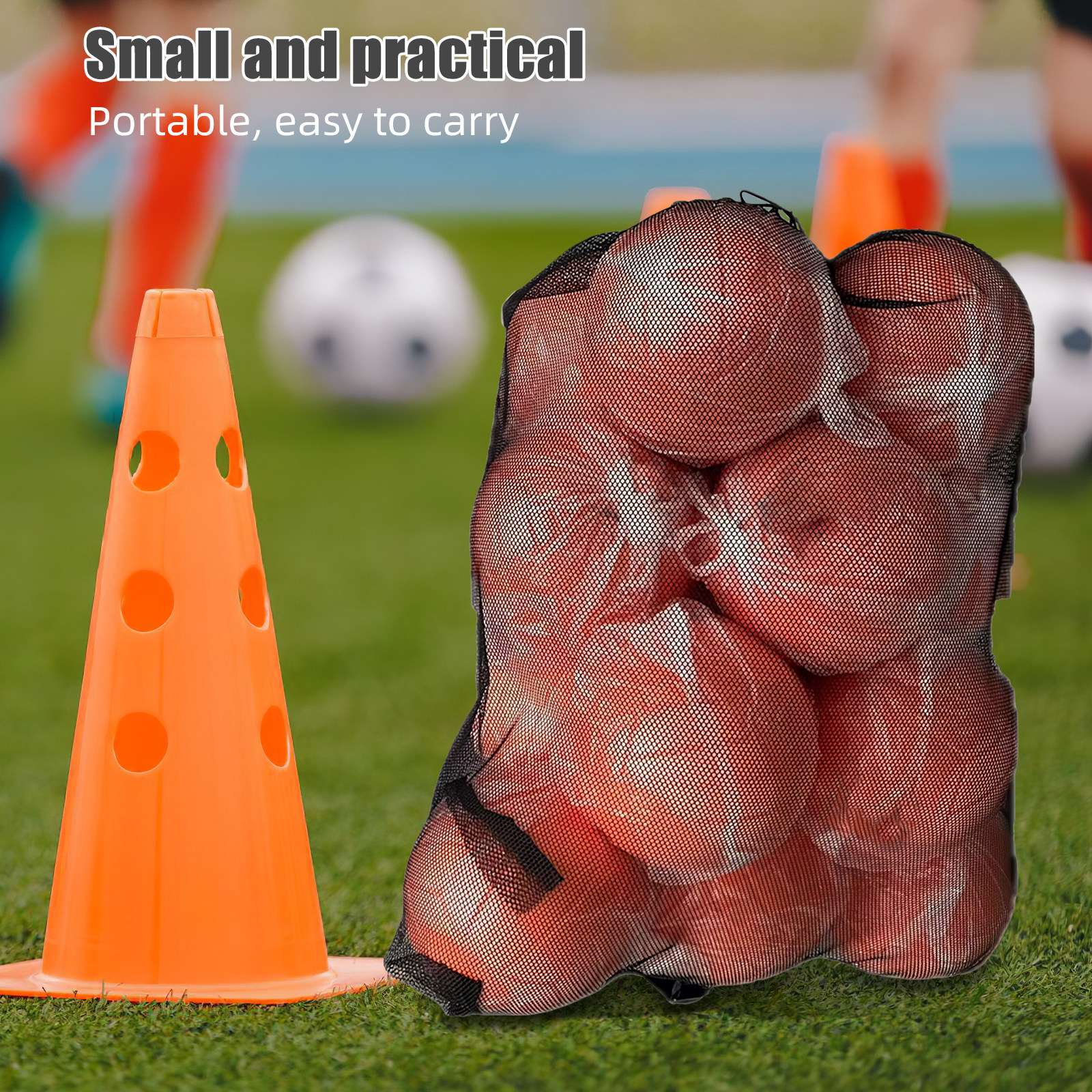 Sports Ball Bag Mesh Bag for B - مراجعة Sports Equipment For Volleyball وسعره