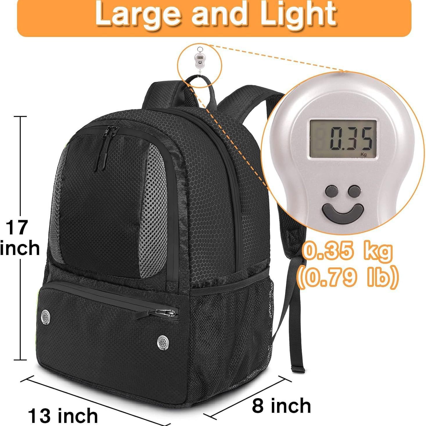 Oxford Backpack Football Bag W - مراجعة Sports Equipment For Volleyball وسعره