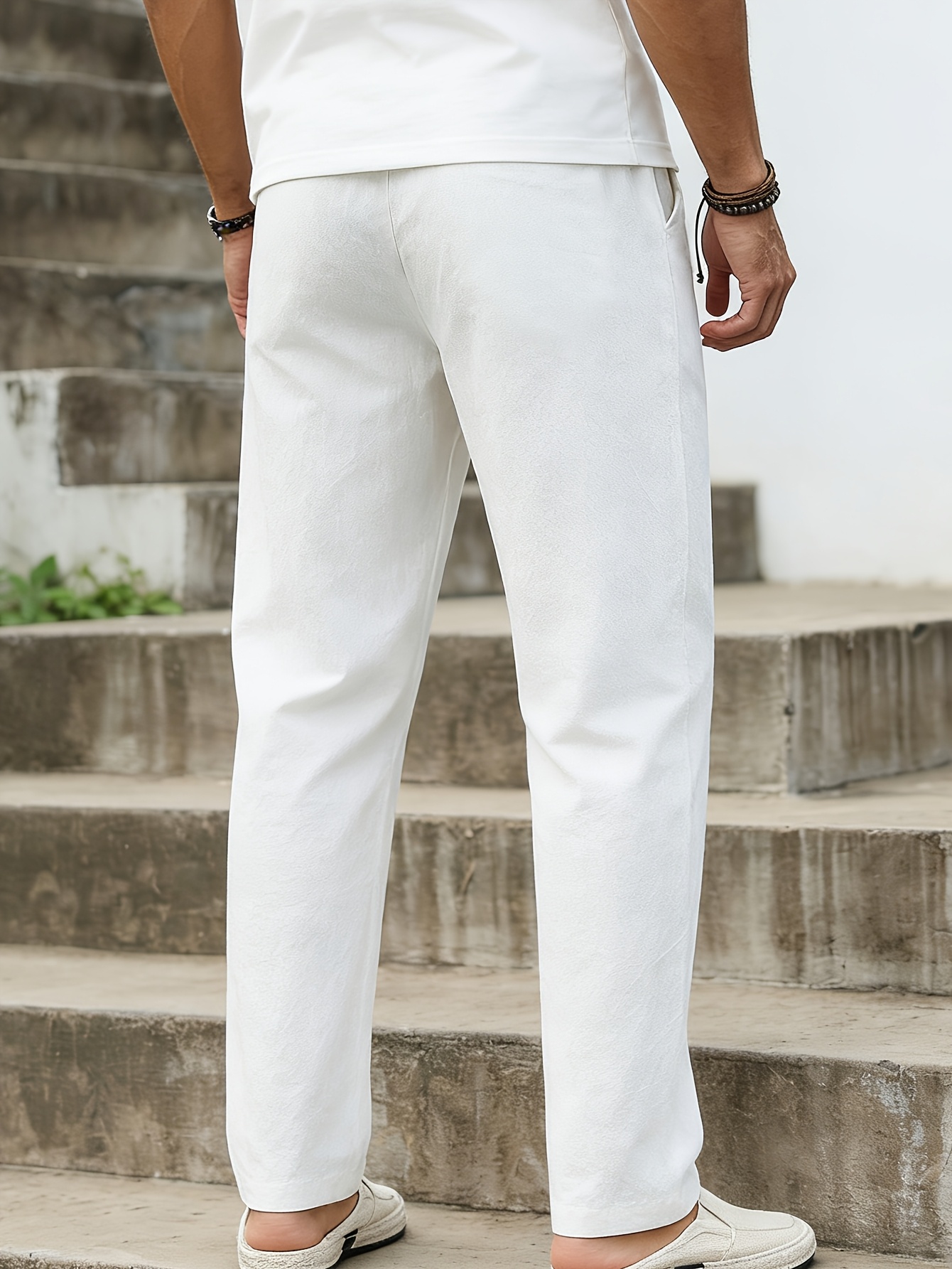 FGKKS Men White Pants Fashion  - مراجعة Sports Equipment Brand وسعره