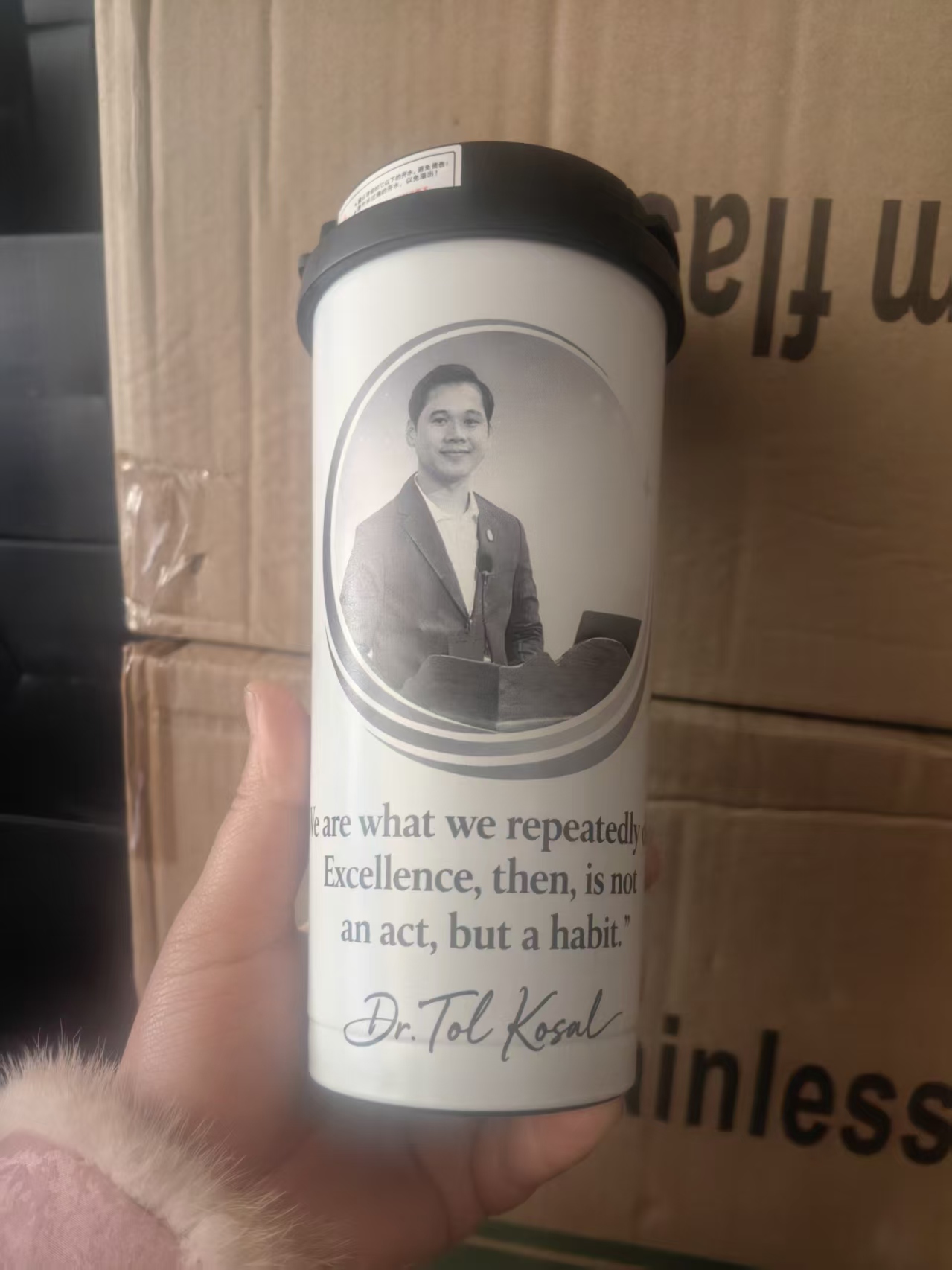 Custom Logo Name Thermos 500ML - مراجعة Name Sports Equipment وسعره