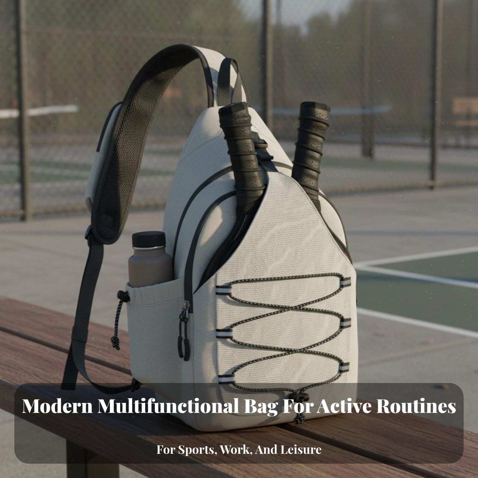 Pickleball Bag Multi-Pocket De - مراجعة Pickleball Paddle وسعره