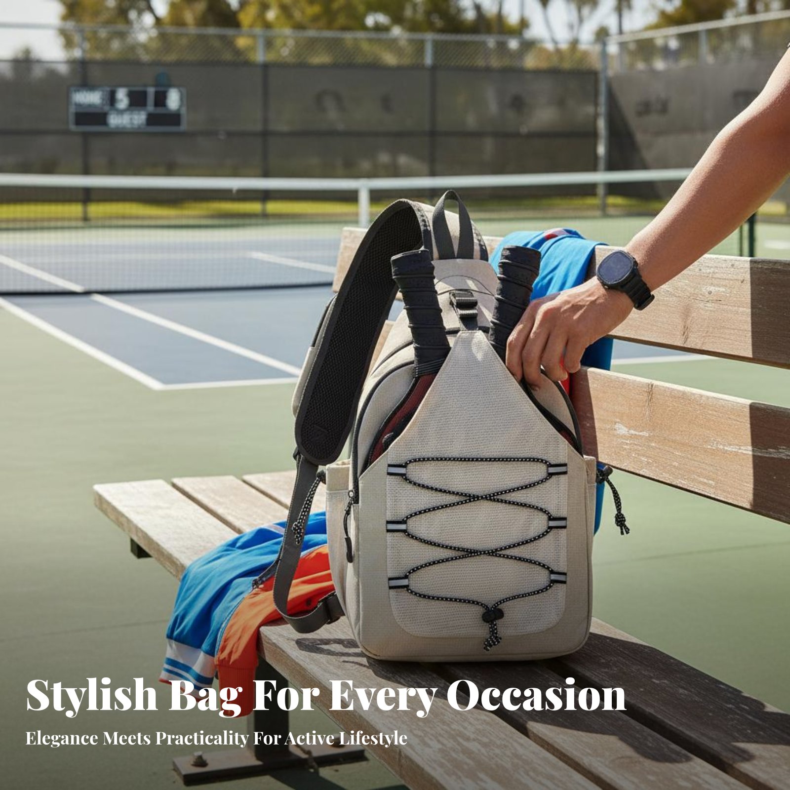 Pickleball Bag Multi-Pocket De - مراجعة Pickleball Paddle وسعره