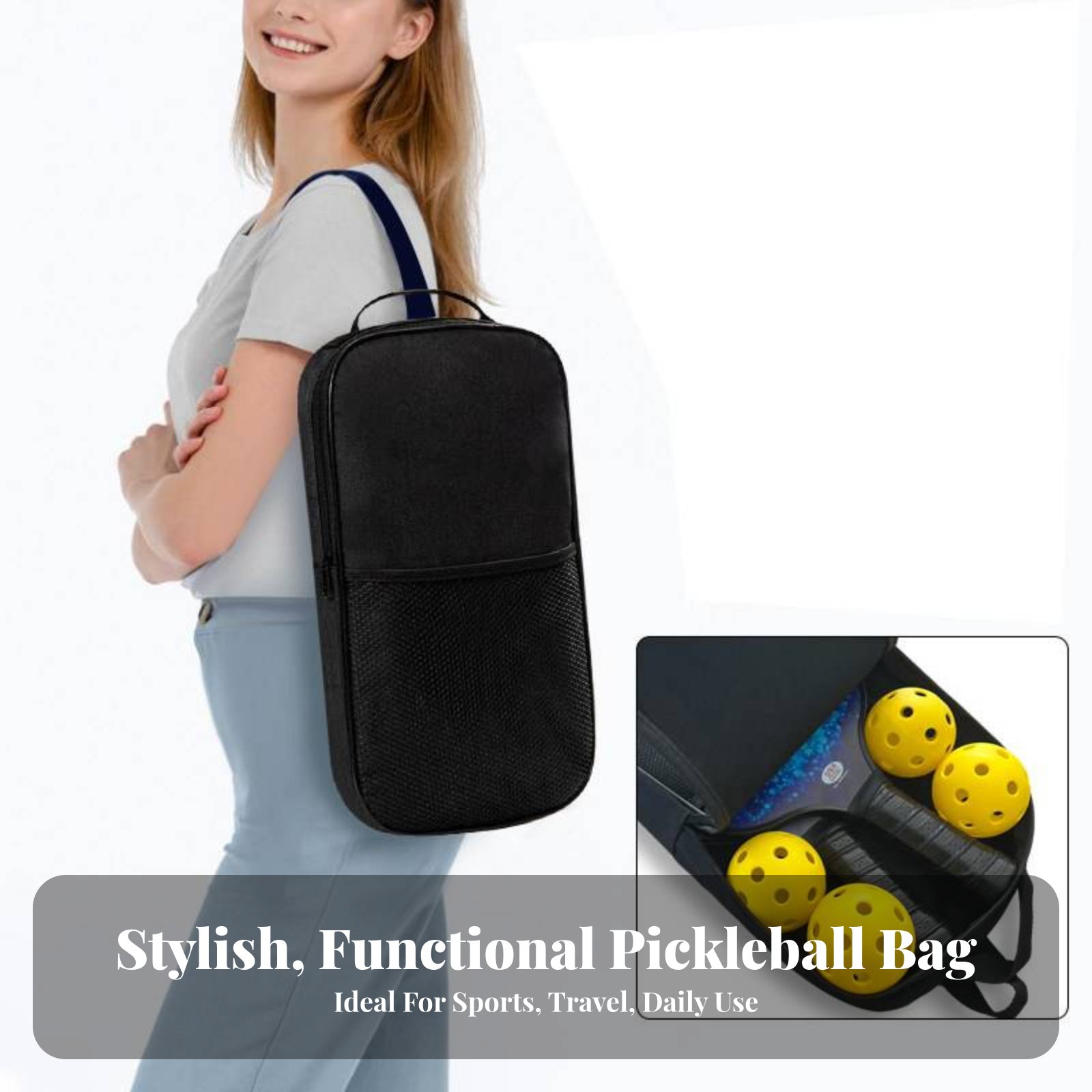 Pickleball Paddle Bag Large Ca - مراجعة Pickleball Paddle وسعره