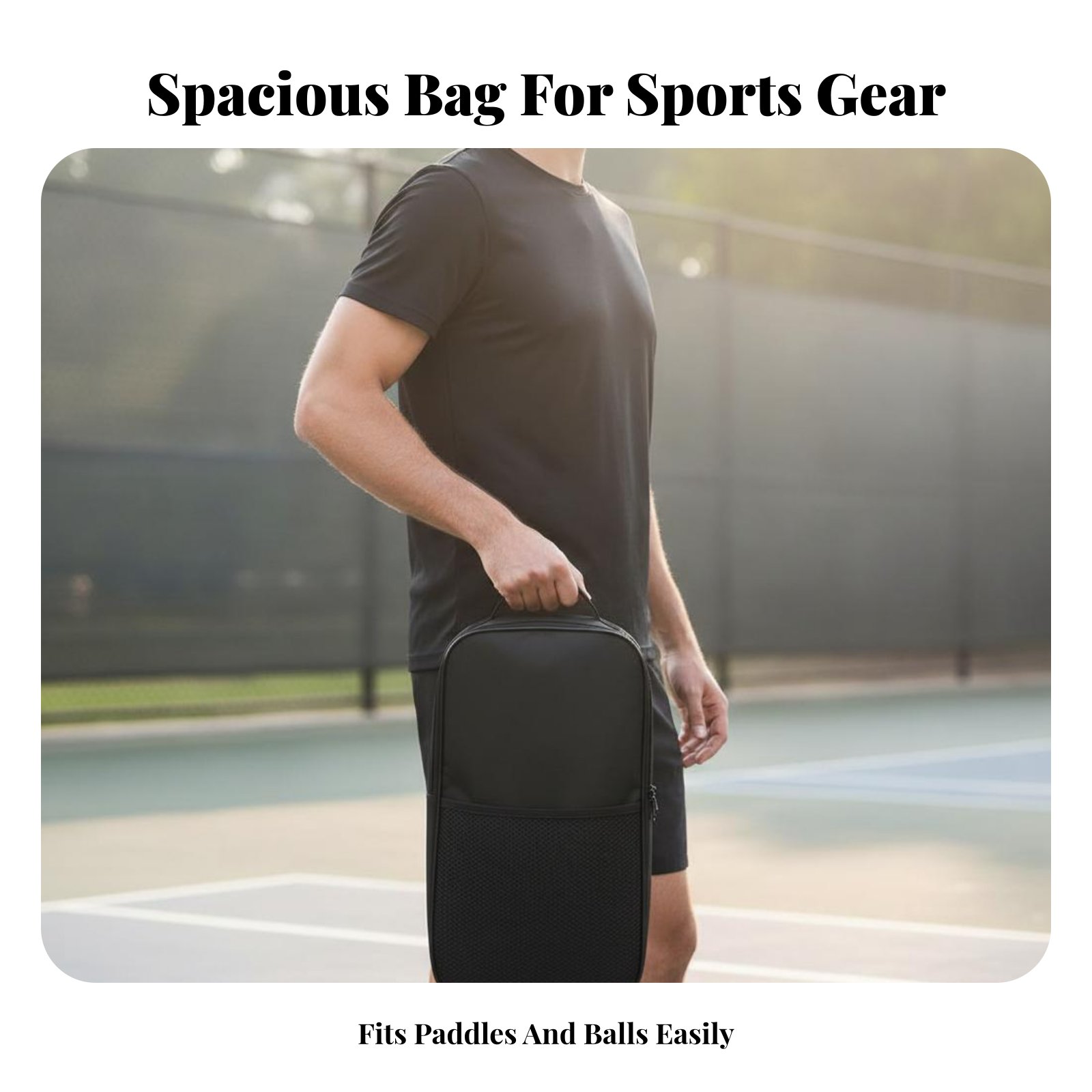 Pickleball Paddle Bag Large Ca - مراجعة Pickleball Paddle وسعره