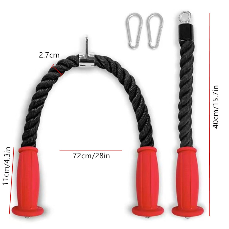 Ergonomic Tricep Ropes Non-Sli - مراجعة Sports Equipment Website وسعره