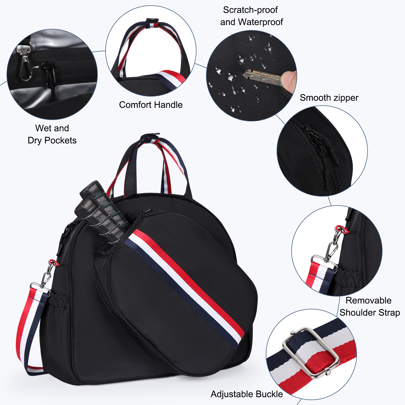 Multi-Sport Equipment Backpack - مراجعة Pickleball Paddle وسعره