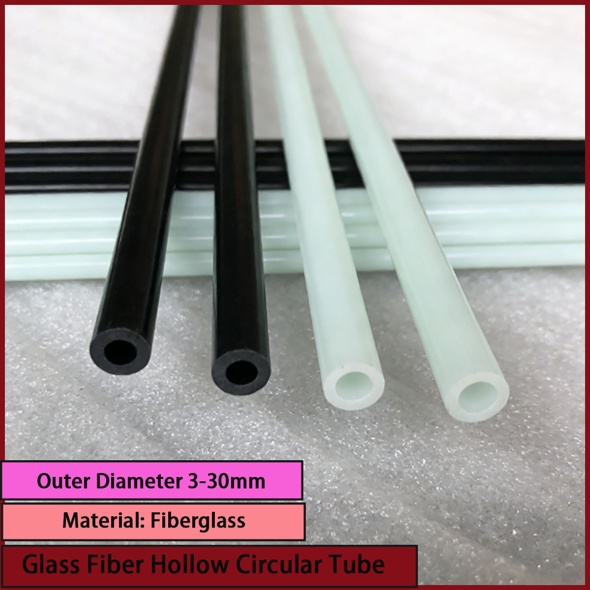 Hollow circular glass fiber tu - مراجعة Sports Equipment Used وسعره