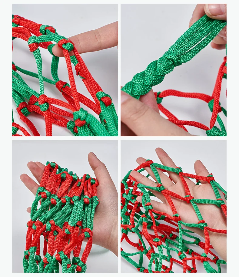 1PC Football Net Bag Nylon Bol - مراجعة Sports Equipment For Volleyball وسعره