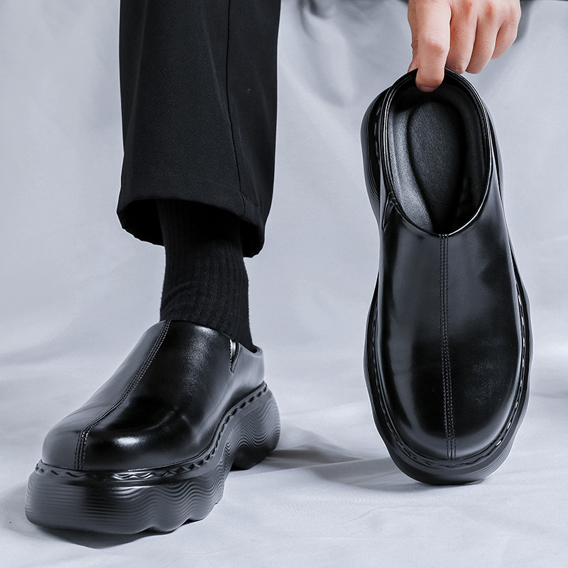 mens fashion half shoes slip-o - مراجعة Sports Equipment Brand وسعره