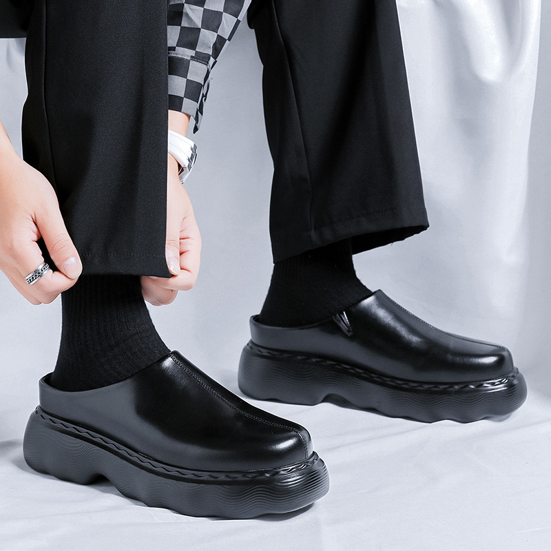 mens fashion half shoes slip-o - مراجعة Sports Equipment Brand وسعره