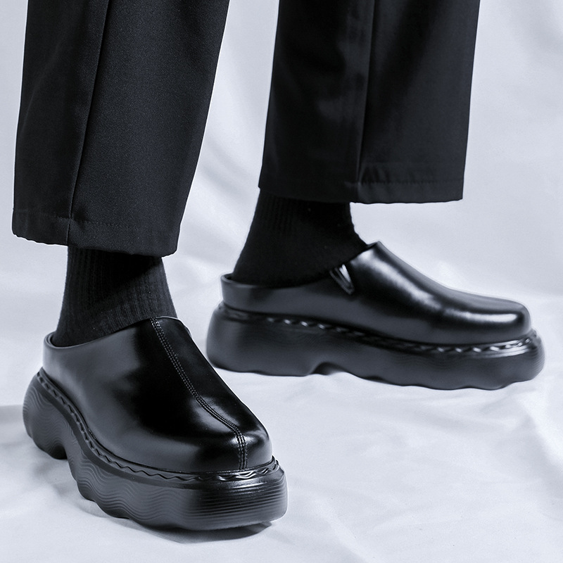 mens fashion half shoes slip-o - مراجعة Sports Equipment Brand وسعره