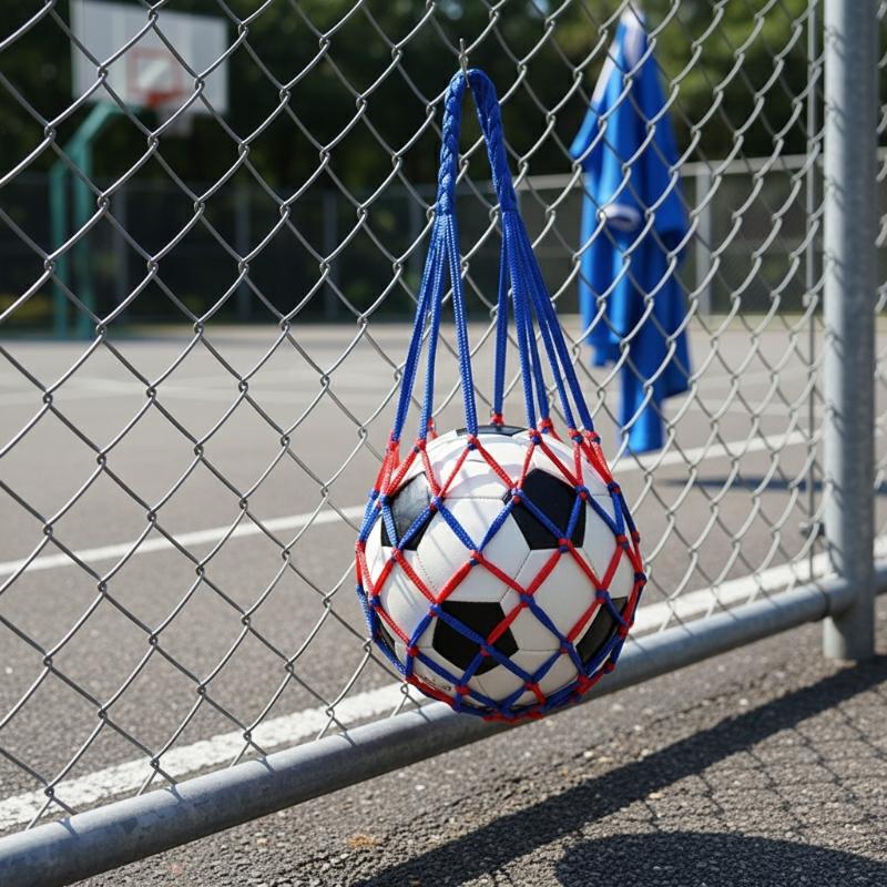 Football Net Bag Nylon Bold St - مراجعة Sports Equipment For Volleyball وسعره