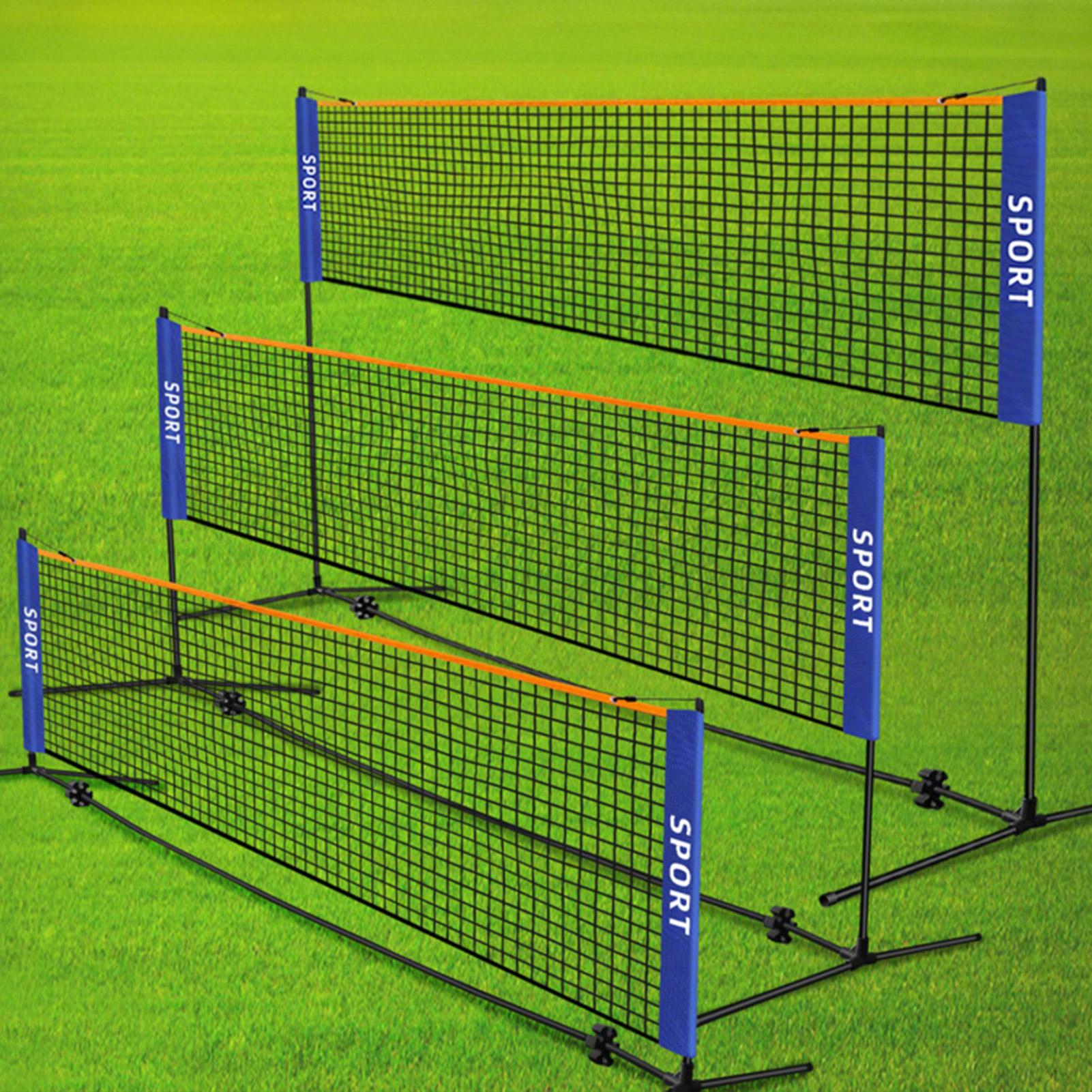 Badminton Net Height Adjustabl - مراجعة Sports Equipment For Volleyball وسعره