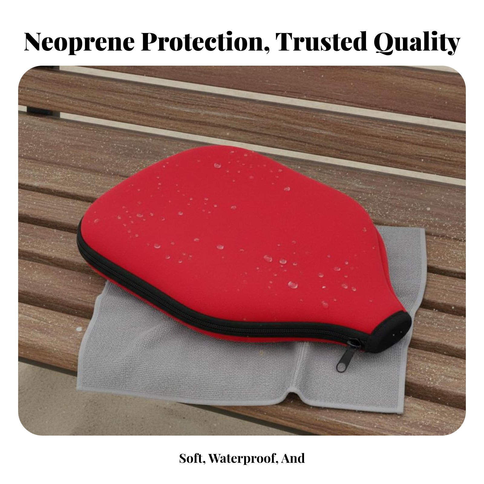 Neoprene Paddle Case Waterproo - مراجعة Pickleball Paddle وسعره