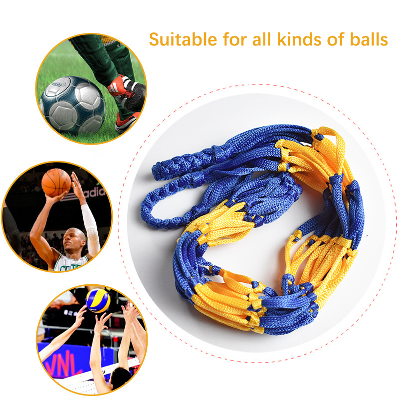 Football Net Bag Nylon Bold St - مراجعة Sports Equipment For Volleyball وسعره