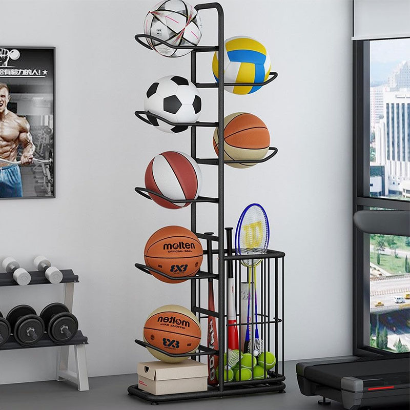 Sports Ball Storage Rack Baske - مراجعة Sports Equipment For Volleyball وسعره