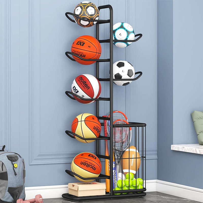 Sports Ball Storage Rack Baske - مراجعة Sports Equipment For Volleyball وسعره
