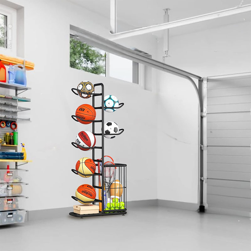 Sports Ball Storage Rack Baske - مراجعة Sports Equipment For Volleyball وسعره
