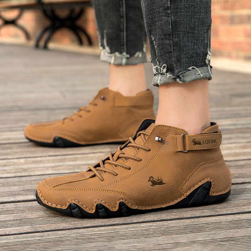 Leather Shoes for Men Casual S - مراجعة Sports Equipment Brand وسعره