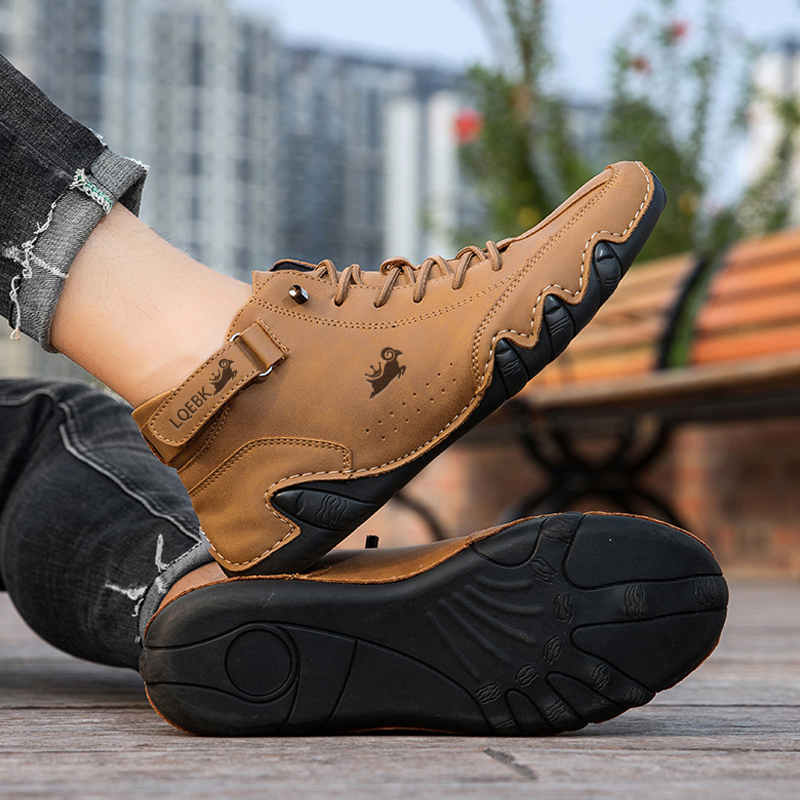 Leather Shoes for Men Casual S - مراجعة Sports Equipment Brand وسعره