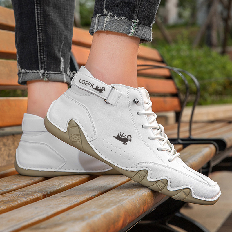 Leather Shoes for Men Casual S - مراجعة Sports Equipment Brand وسعره