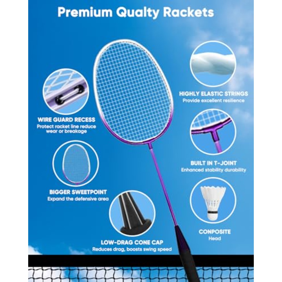 Pickleball Set for Outdoor Ind - مراجعة Pickleball Paddle وسعره