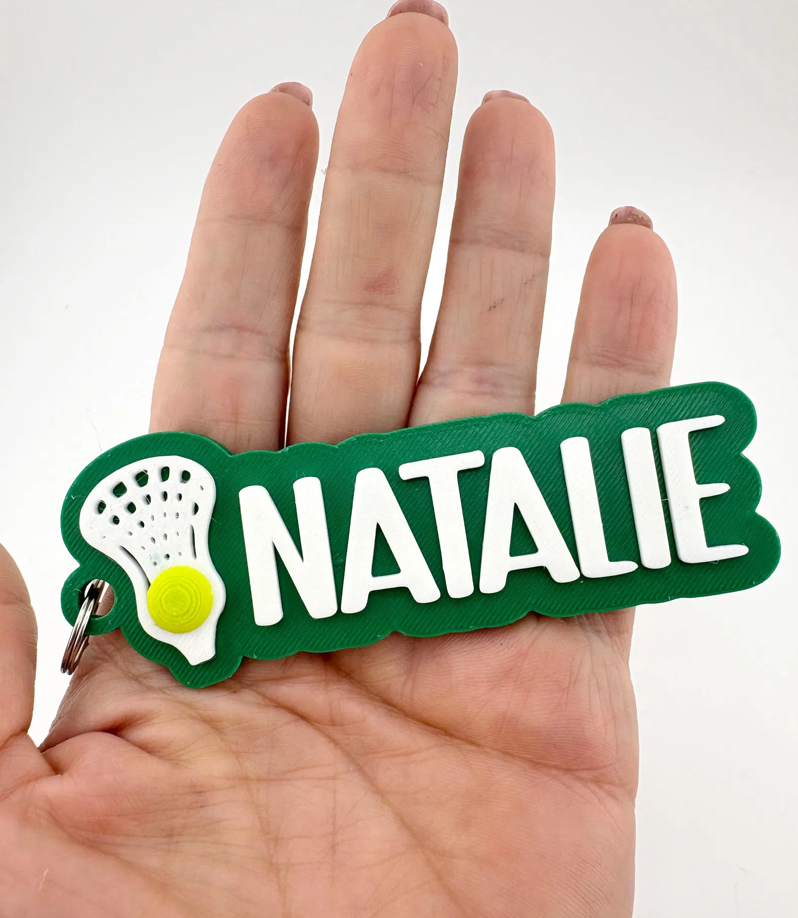 Personalized  Name Tag Keychai - مراجعة Name Sports Equipment وسعره