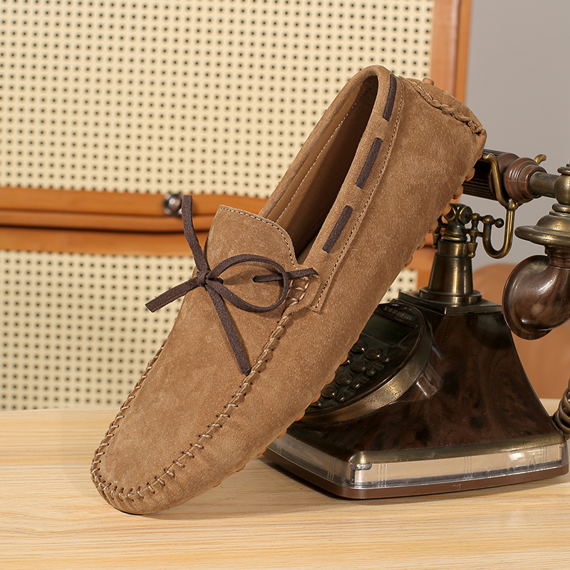 2026 Mens Moccasin Gray Brown  - مراجعة Sports Equipment Brand وسعره